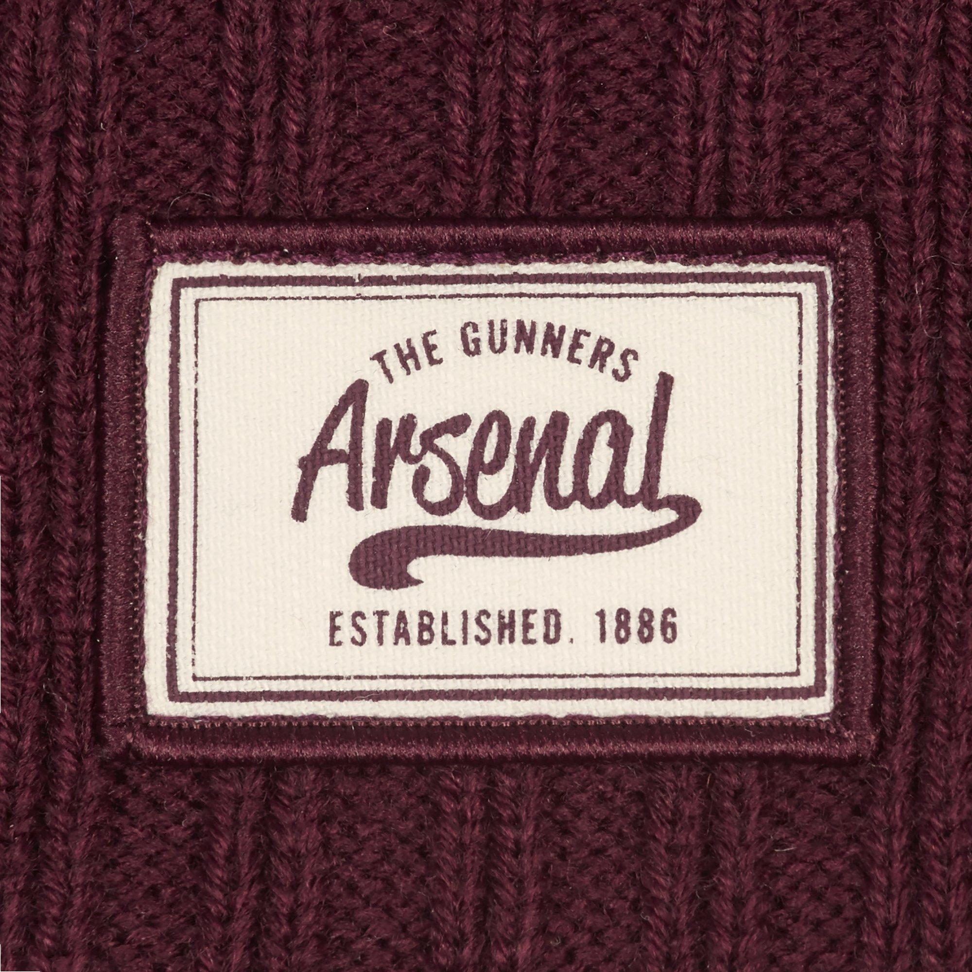 burgundy arsenal shirt