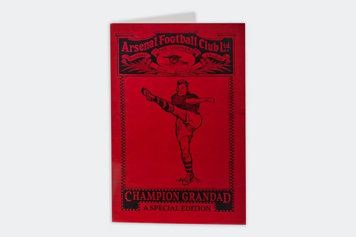 Arsenal Champion Grandad Card