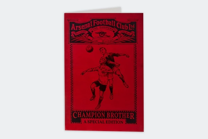 Arsenal Champion Brother Card