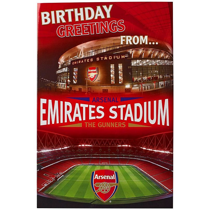 Arsenal Stadium Pop-up Card