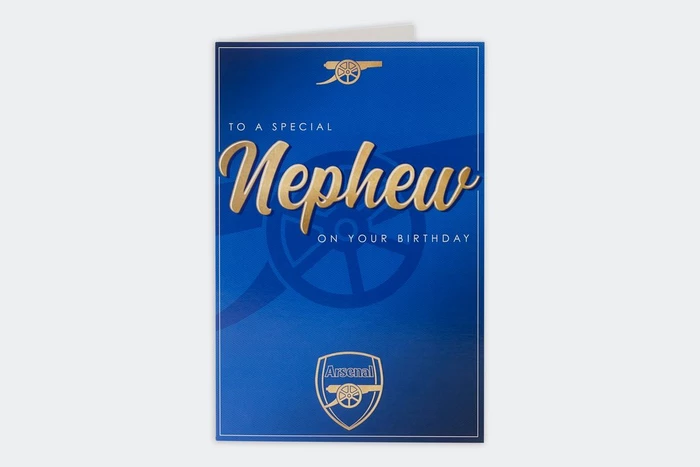 Arsenal Nephew Card