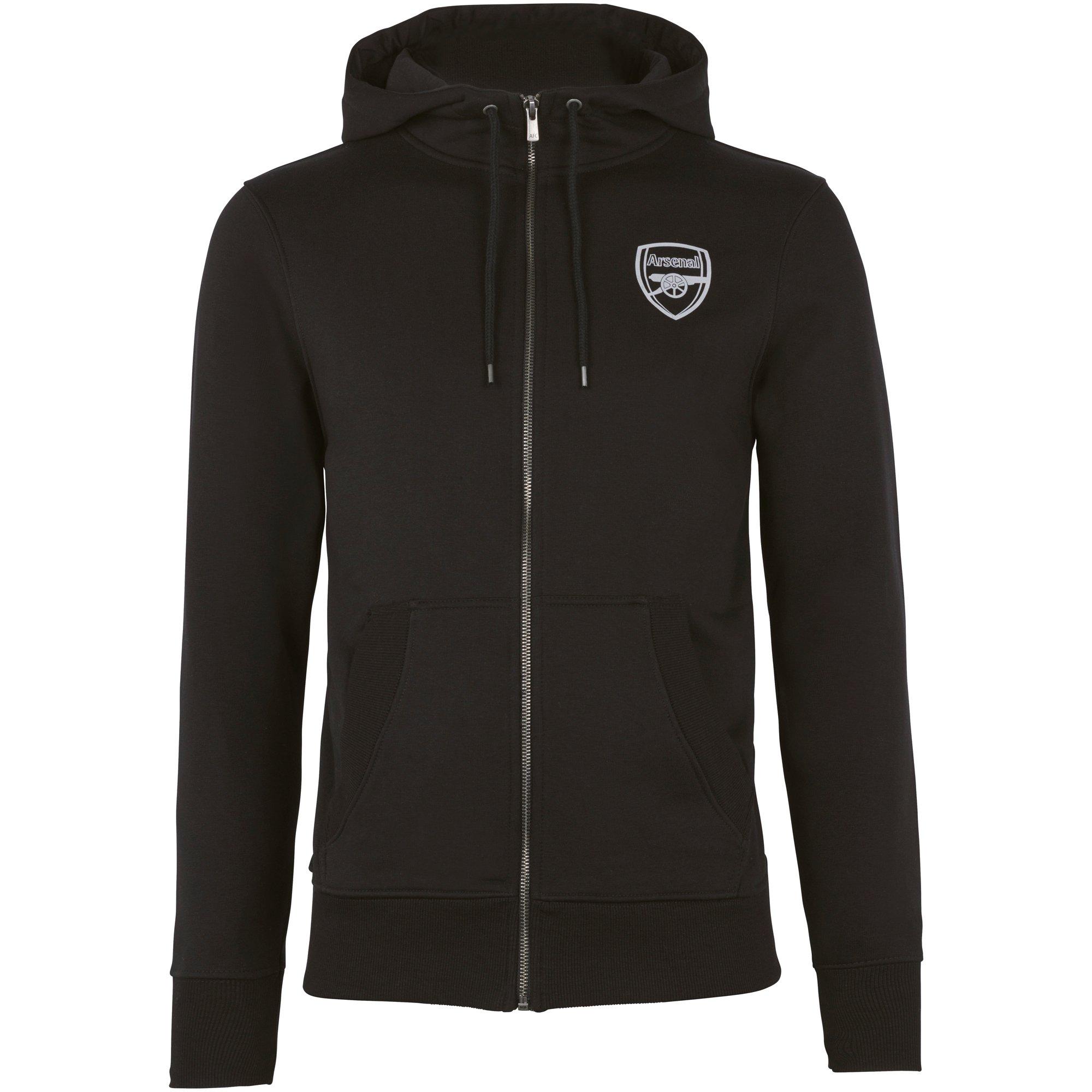 arsenal zip hoodie