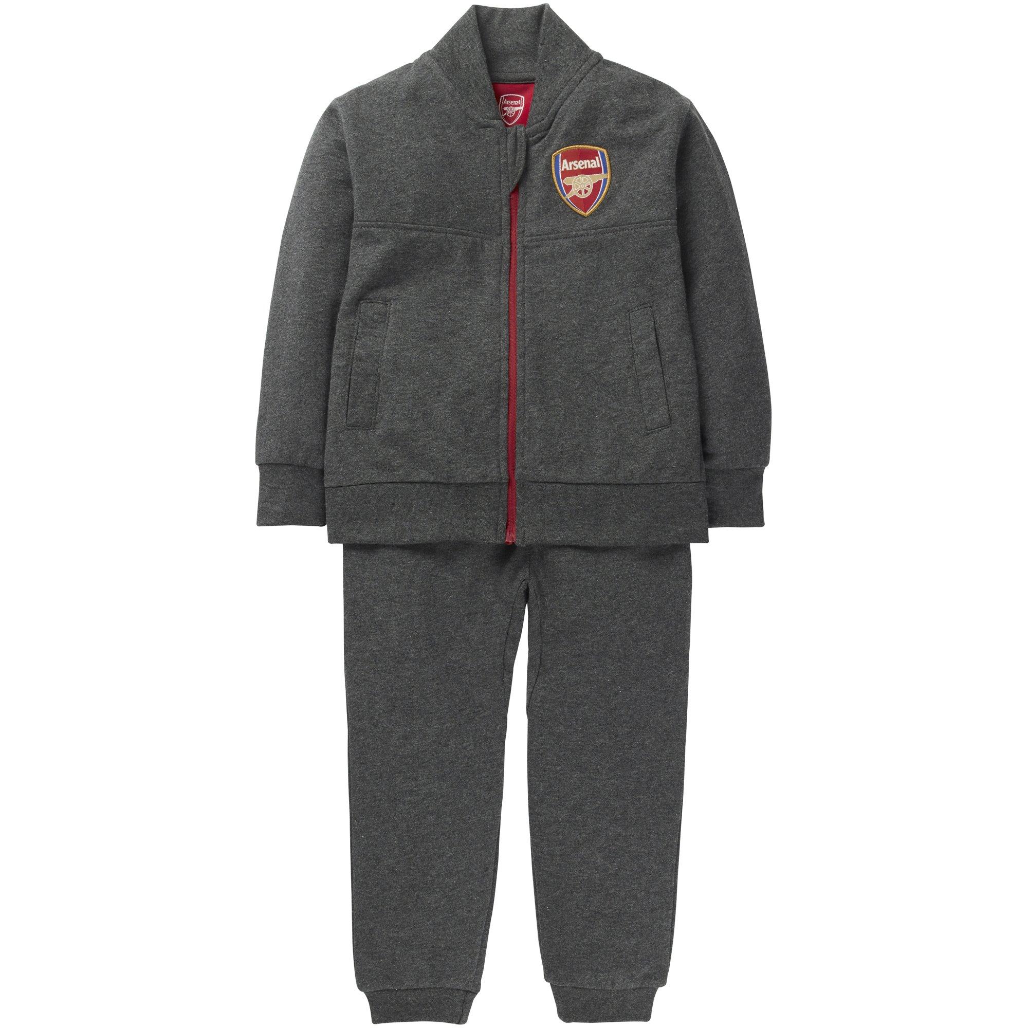 grey arsenal tracksuit