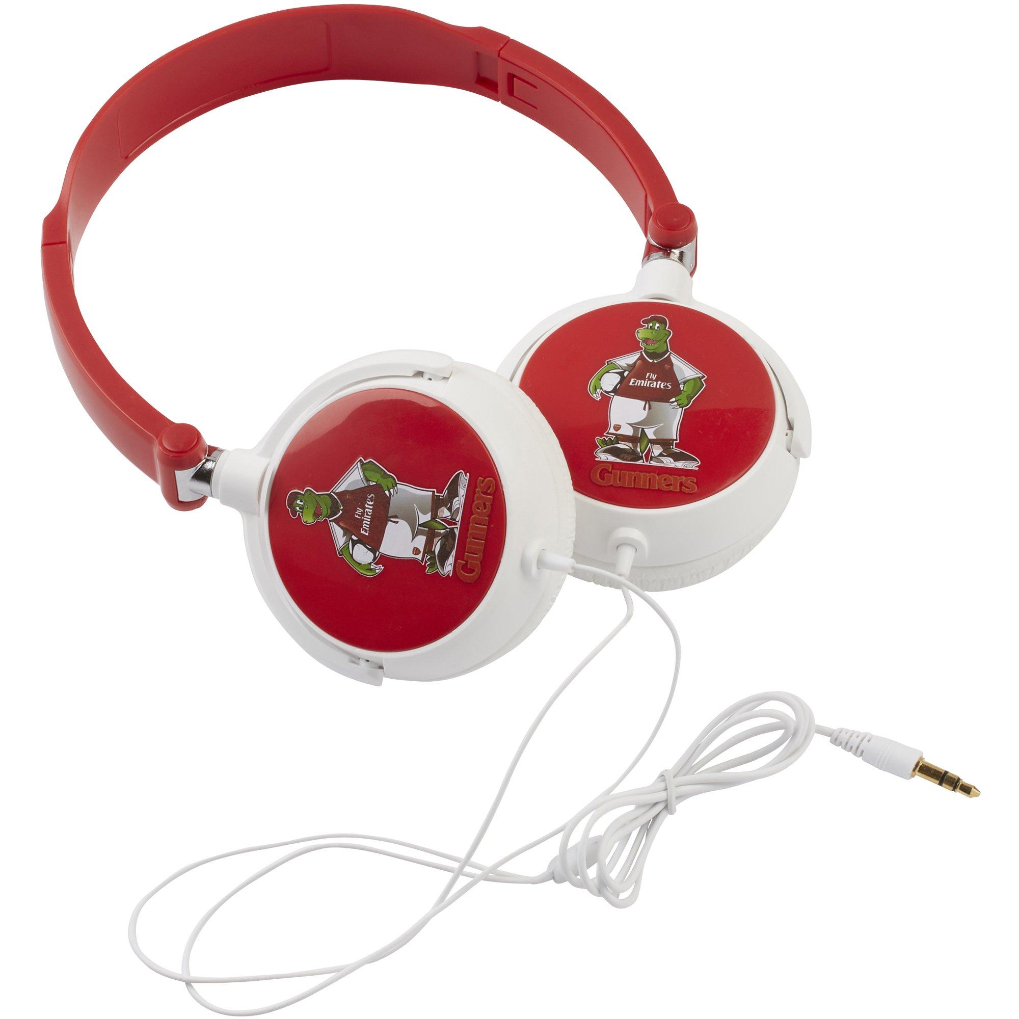 Arsenal Kids Gunnersaurus Headphones | Official Online Store