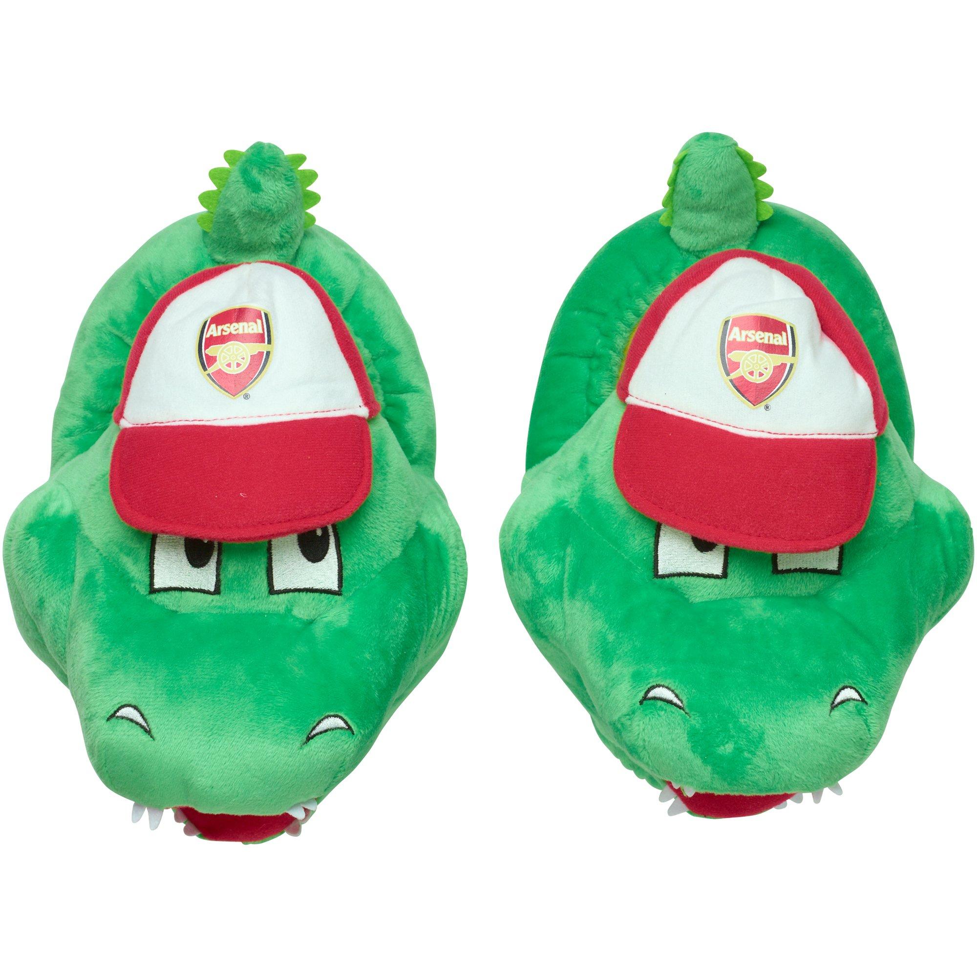 Arsenal Gunnersaurus Slippers | Official Online Store