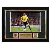 Arsenal Aliadiere V Everton Carling Cup 2006 Signed Frame