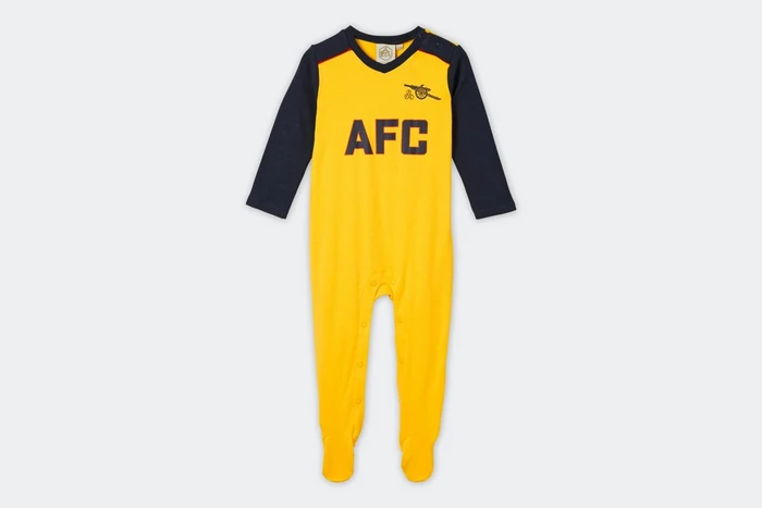 Arsenal Baby Retro 88-89 Sleepsuit