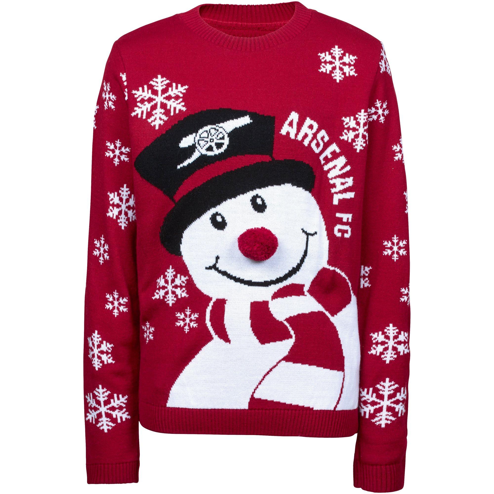 arsenal christmas jumper