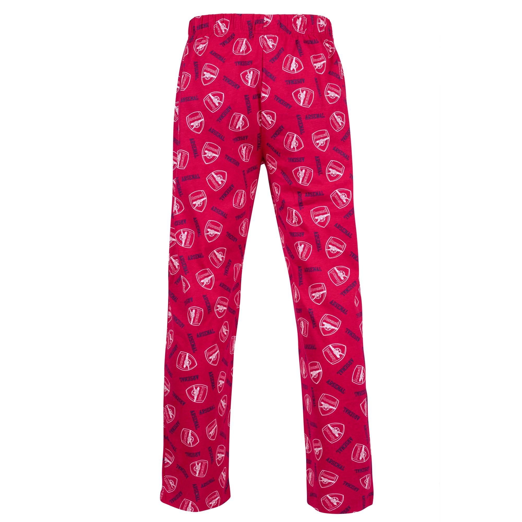 Arsenal Crest Lounge Pants Red