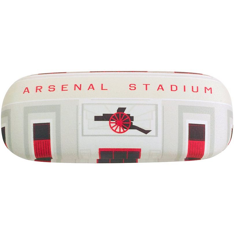 Arsenal Highbury Glasses Case and Lens Cloth, Red