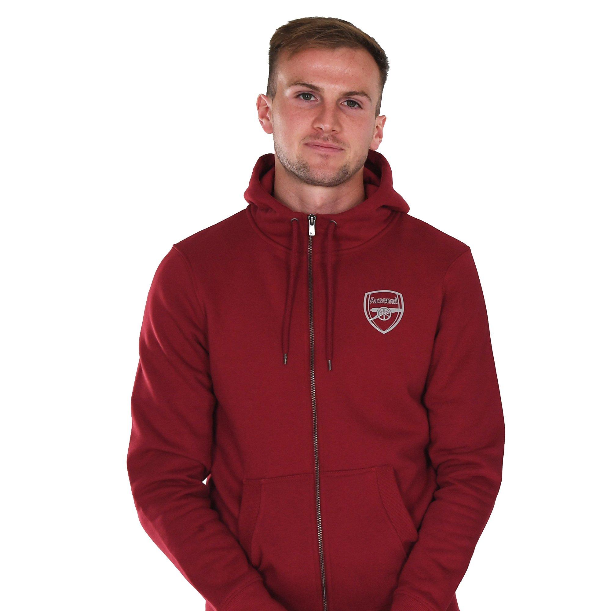 arsenal training hoodie