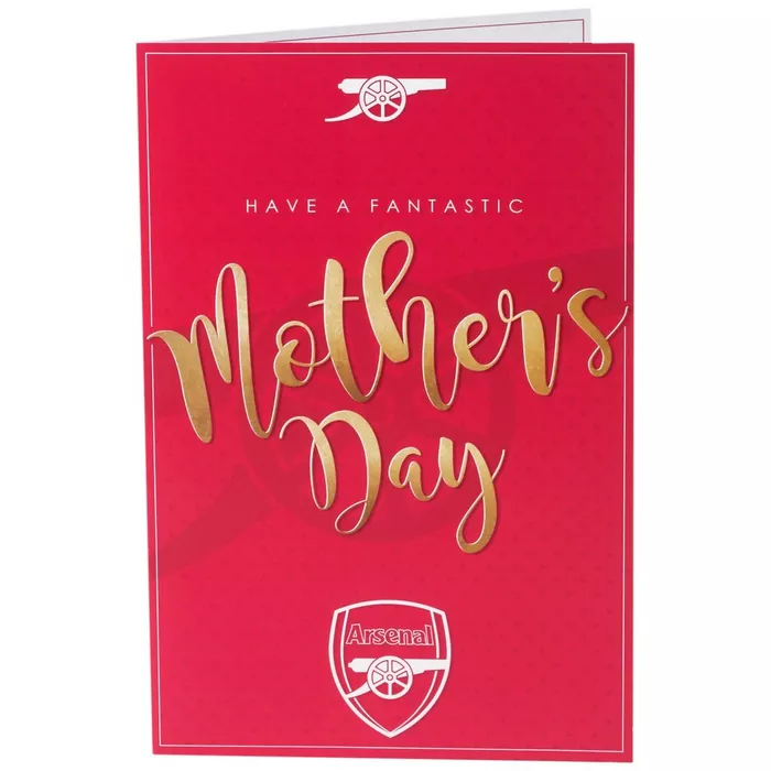 Arsenal Mothers Day Card