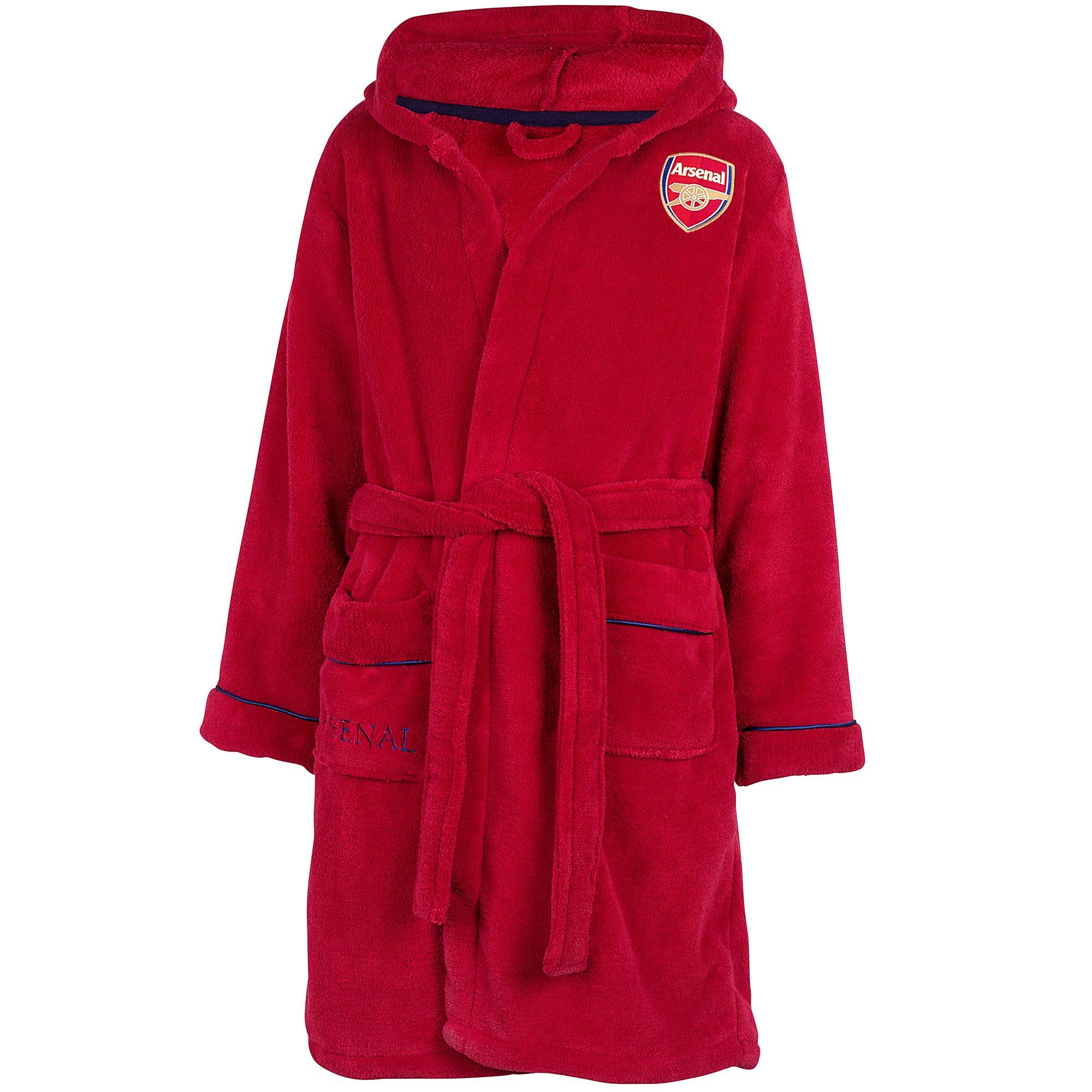 Arsenal Kids Supersoft Fleece Dressing Gown | Official Online Store