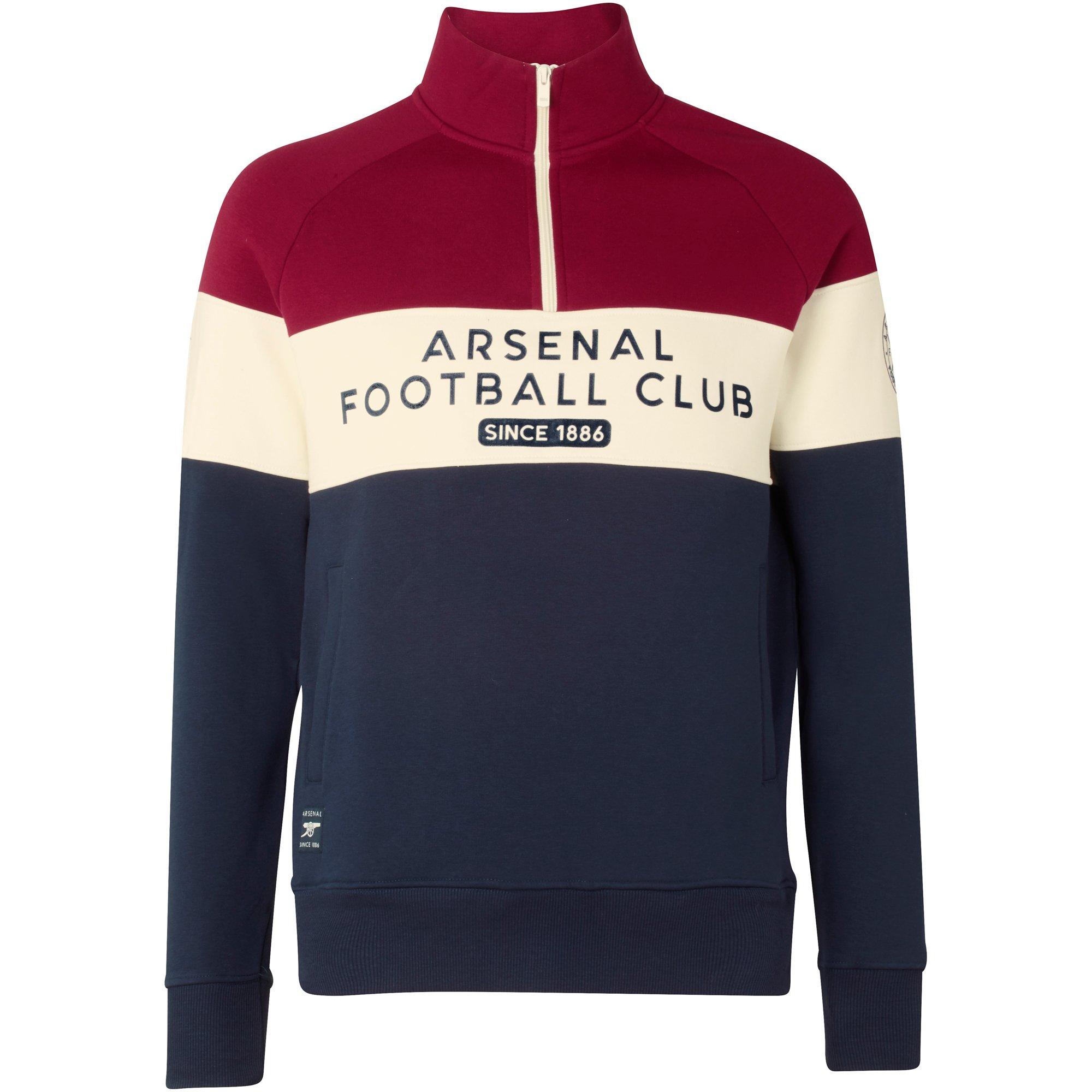 arsenal zip top