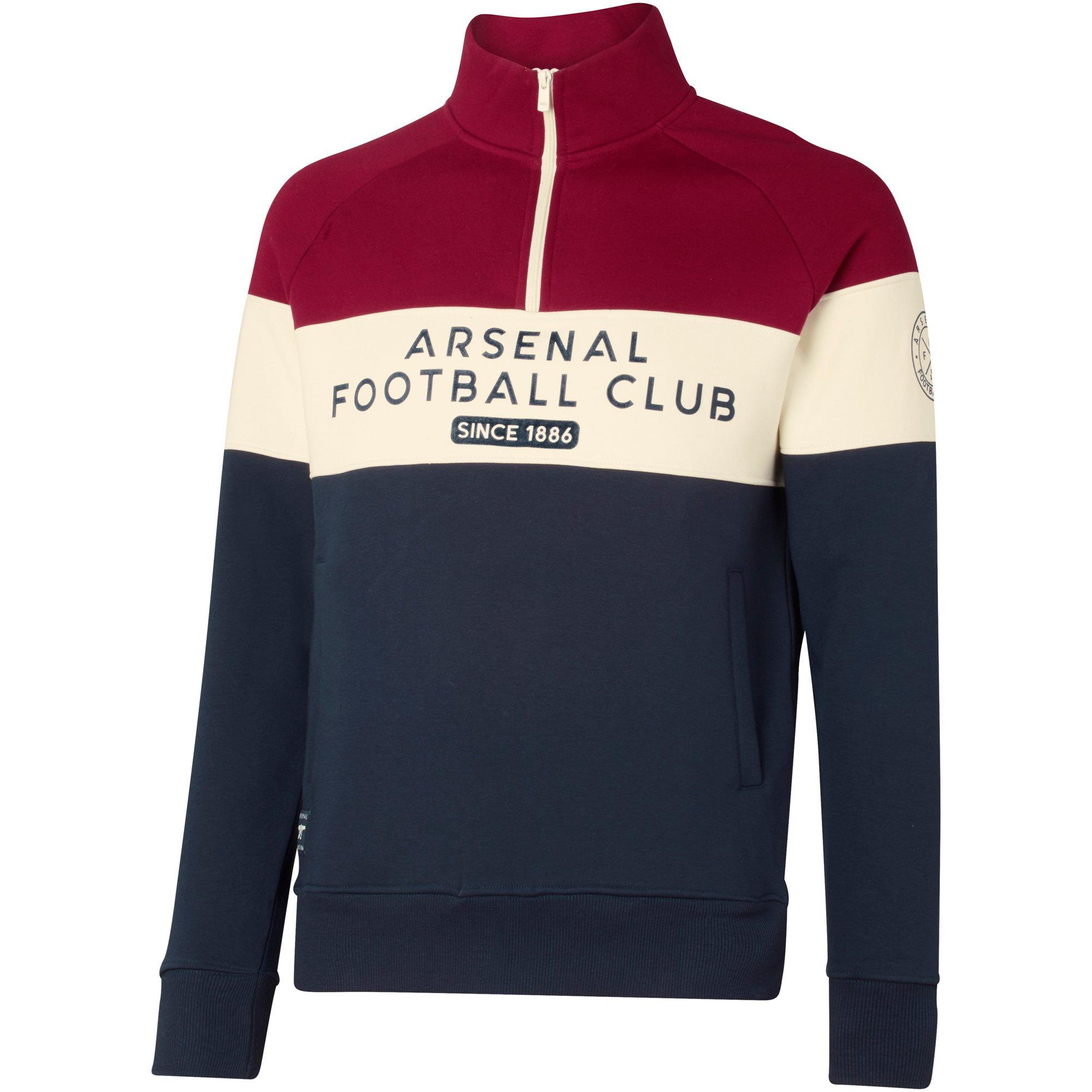 arsenal zip top