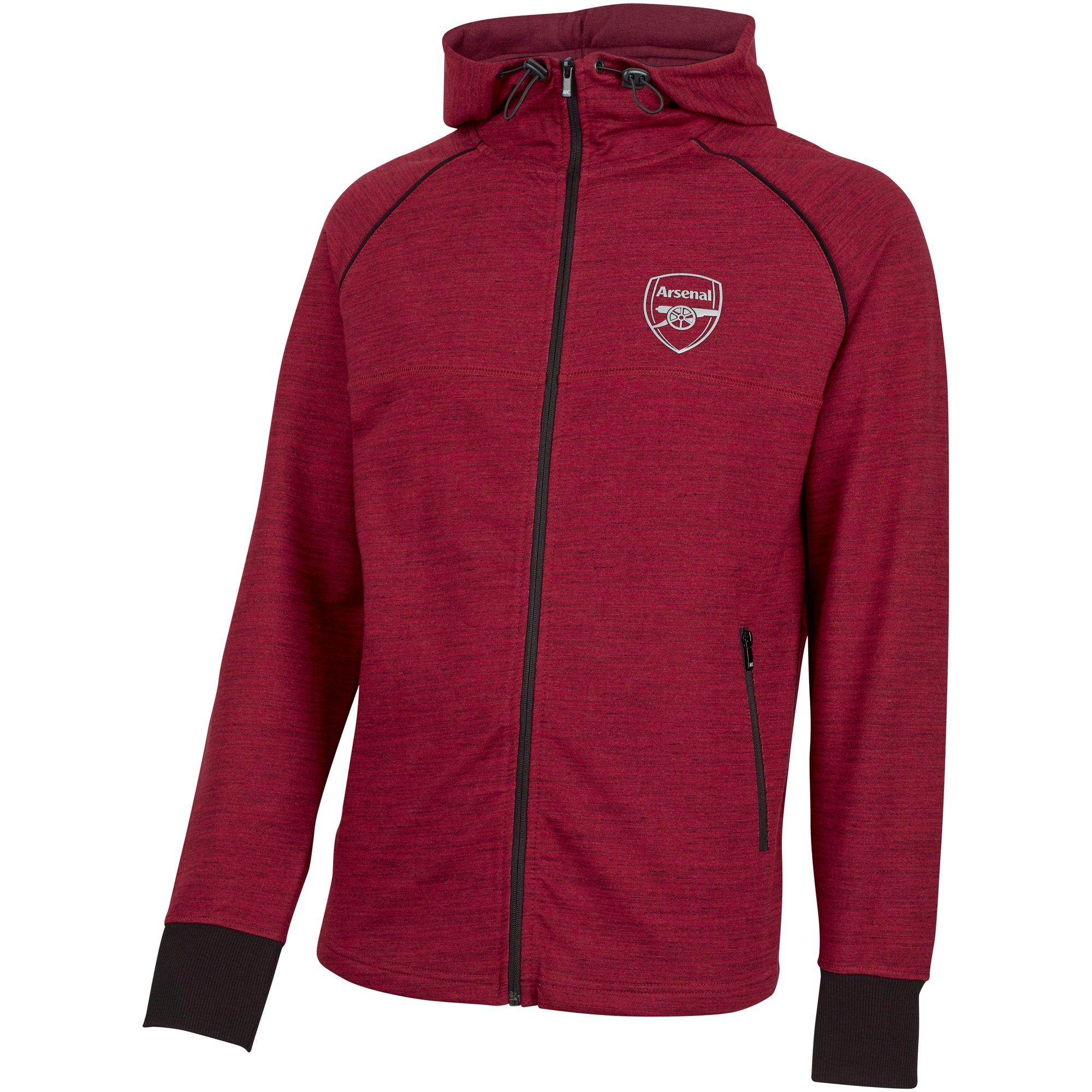 arsenal half zip