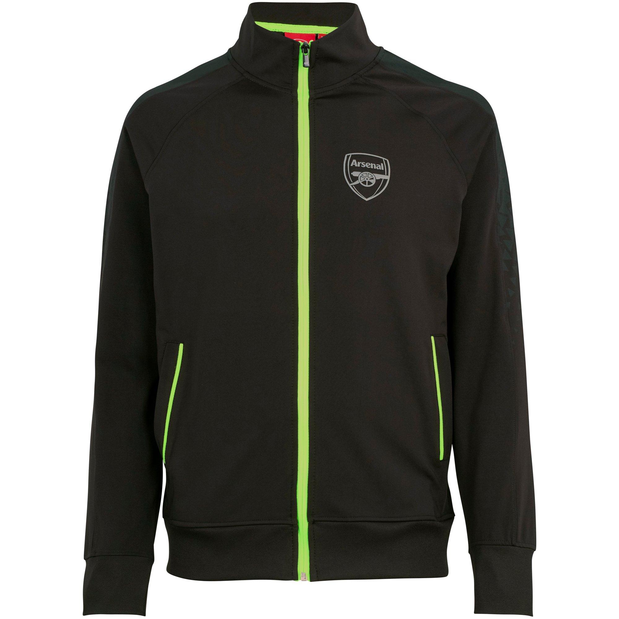 arsenal half zip