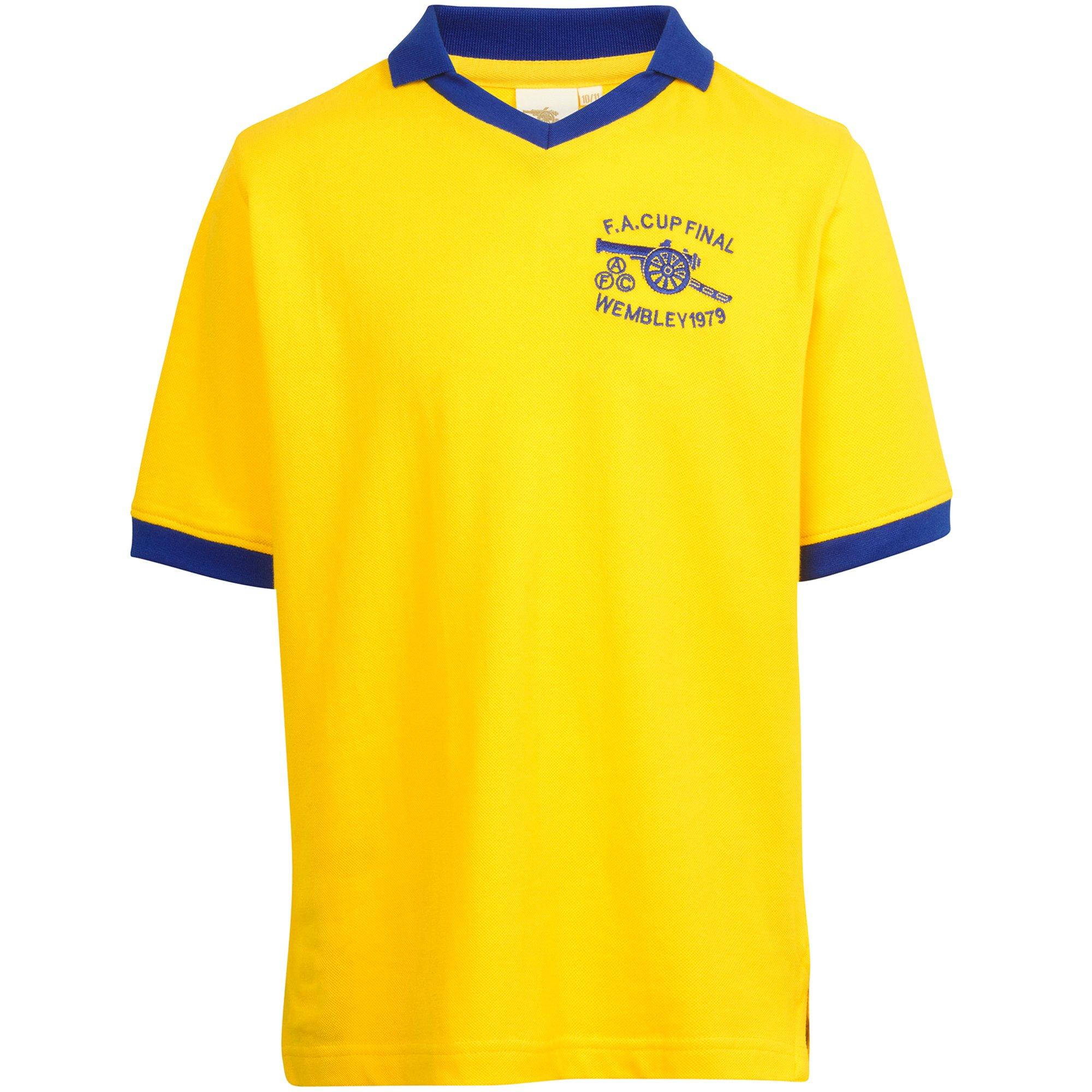 arsenal old yellow kit