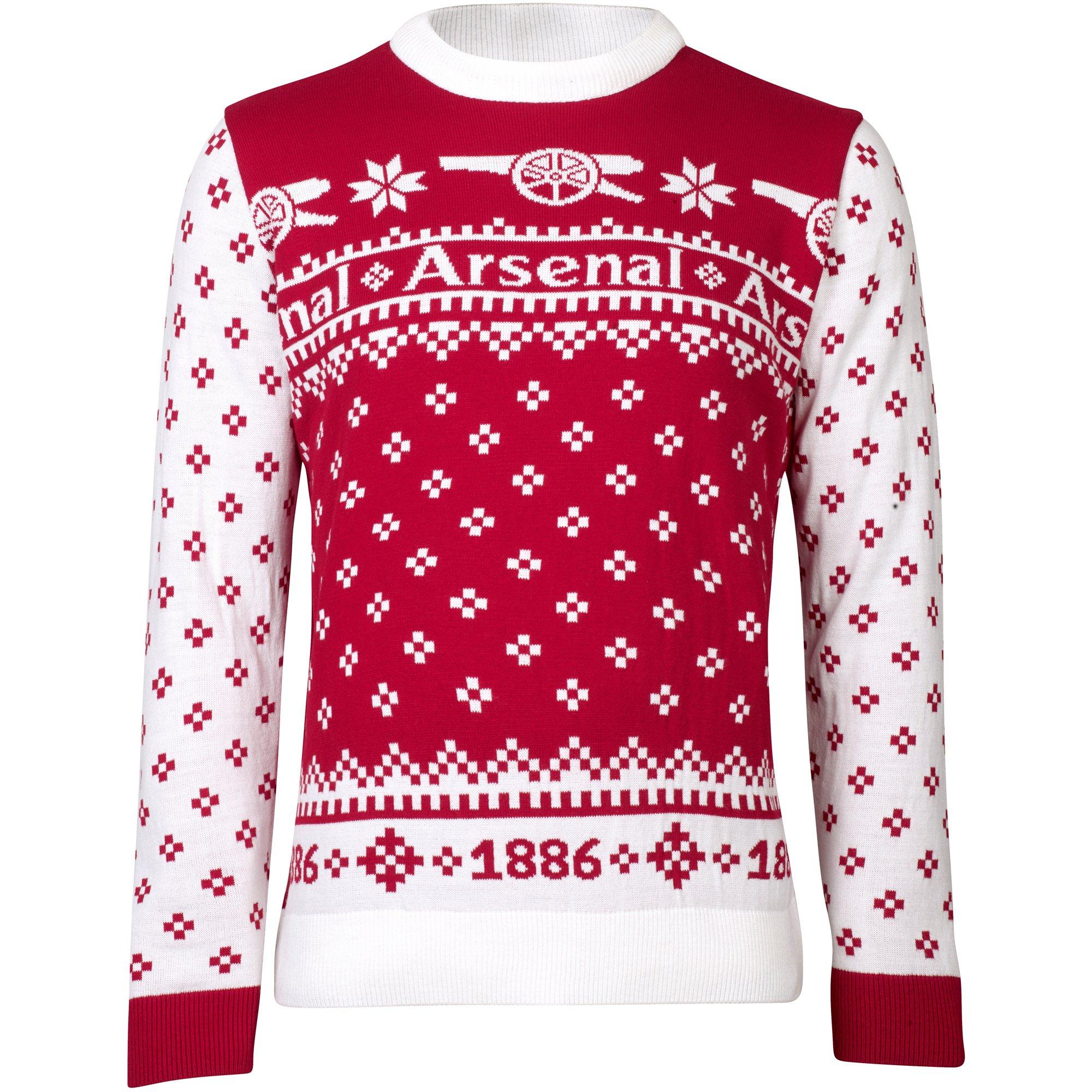 arsenal christmas jumper