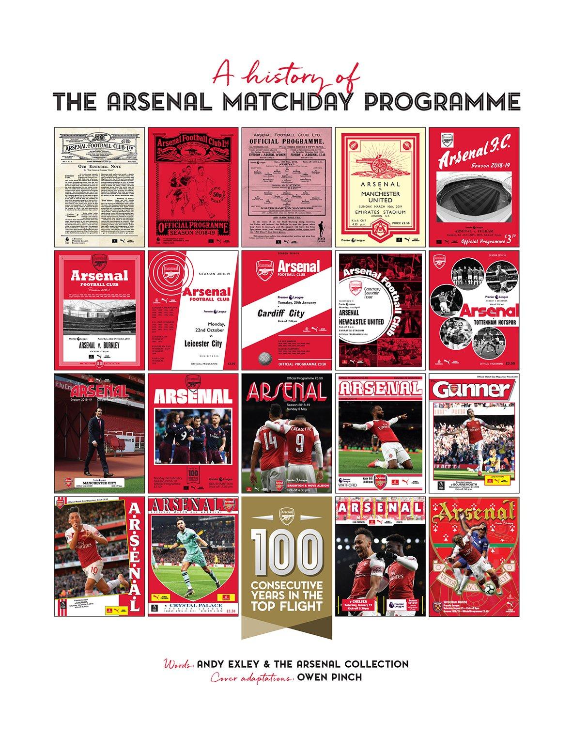 Arsenal programme now available to buy online