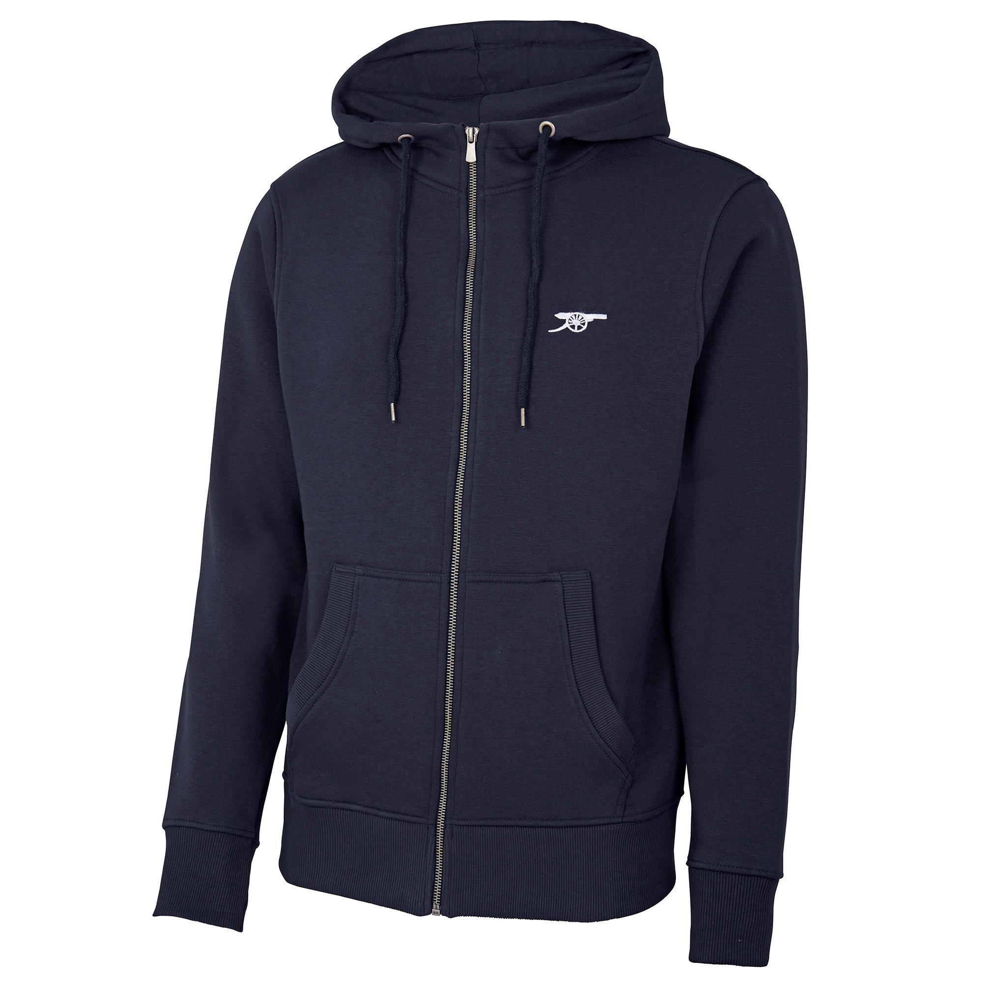arsenal half zip