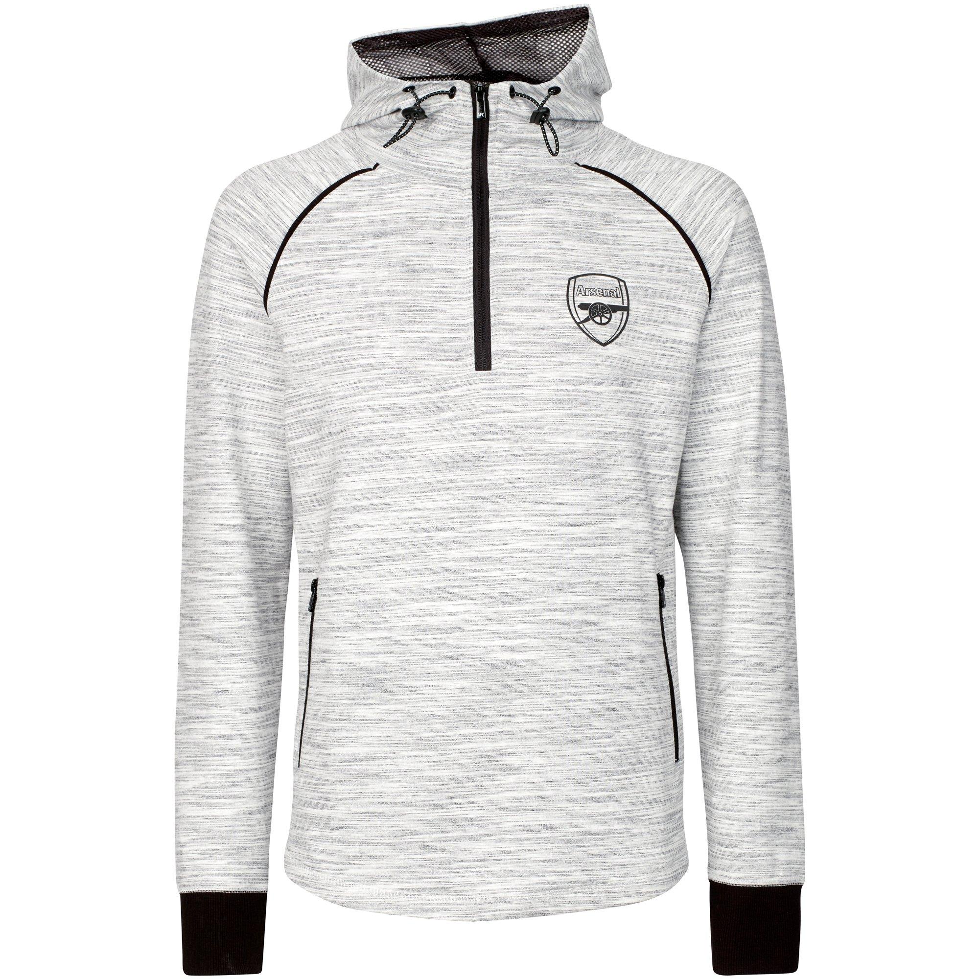 arsenal half zip