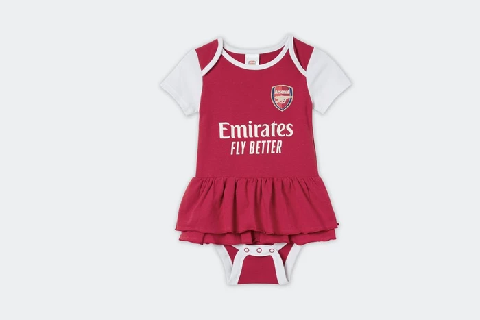 Arsenal Baby Tutu Sleepsuit