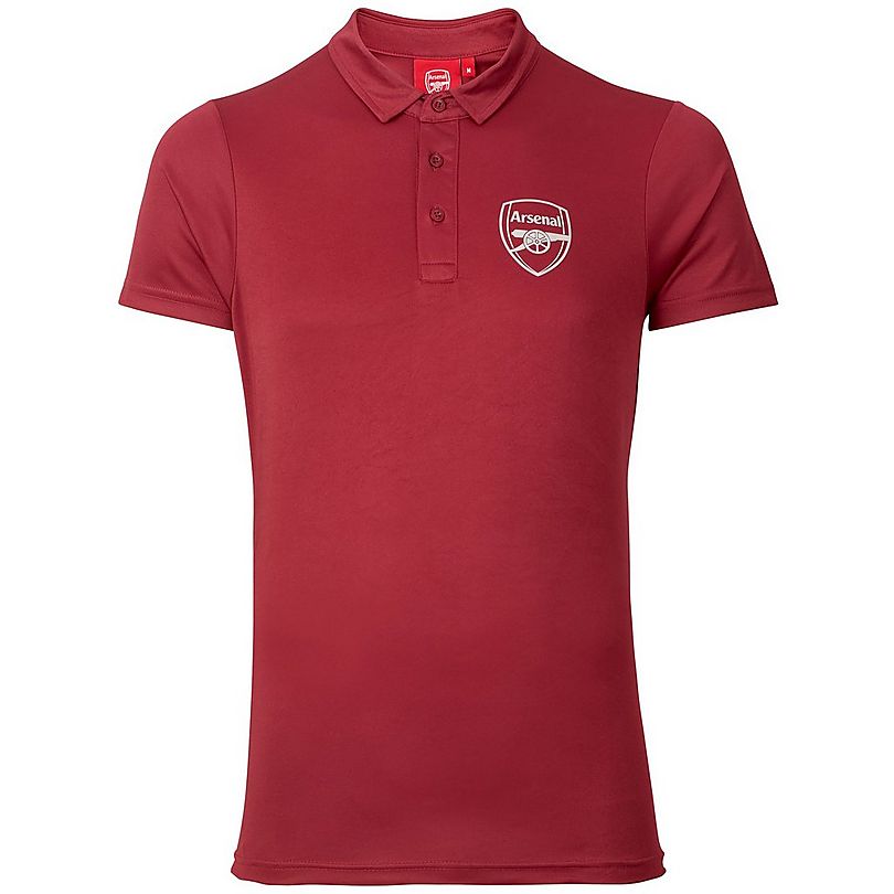 Arsenal 17/18 Casual Performance Black Polo Shirt - Sportaiger shop