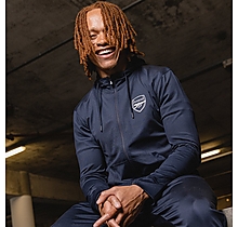 Arsenal Leisure Tricot Hoody Navy