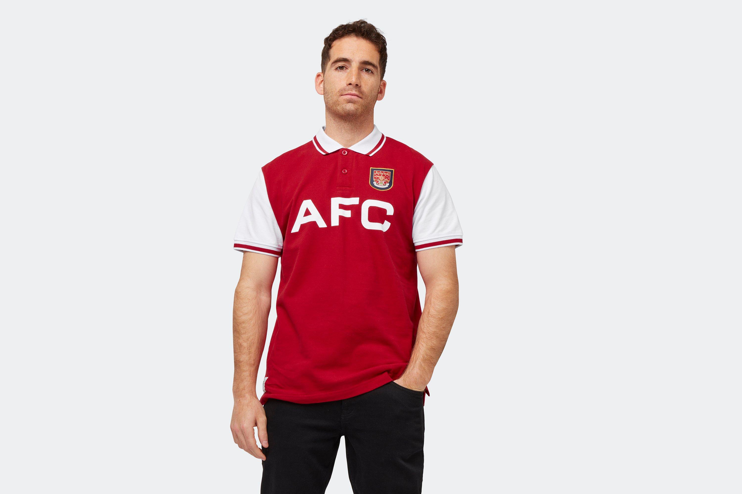 Arsenal white best sale polo shirt