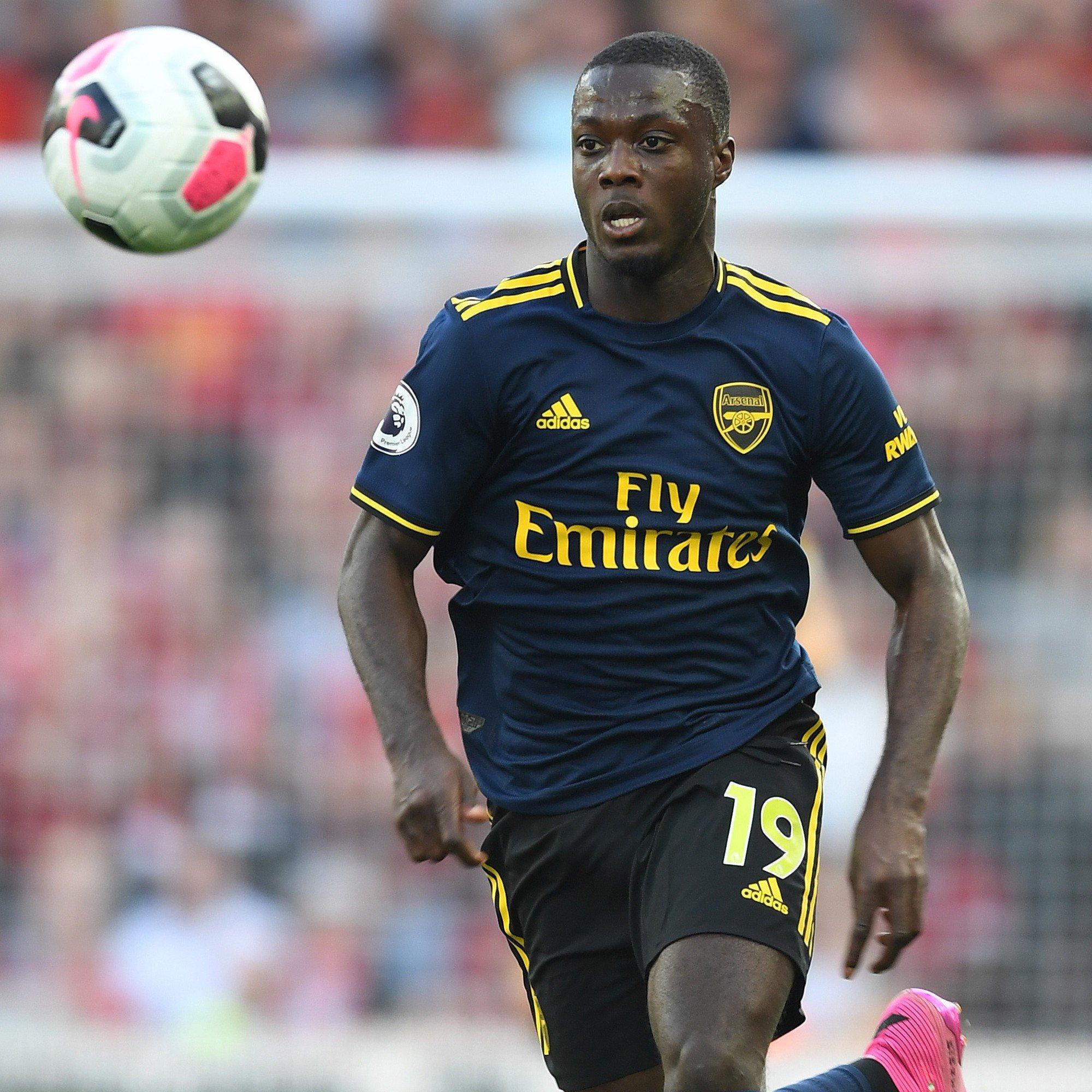 pepe in arsenal shirt