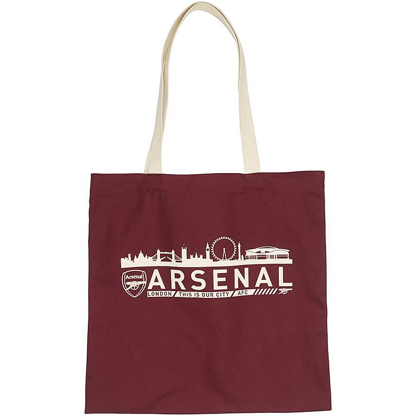 Arsenal London Skyline Canvas Bag