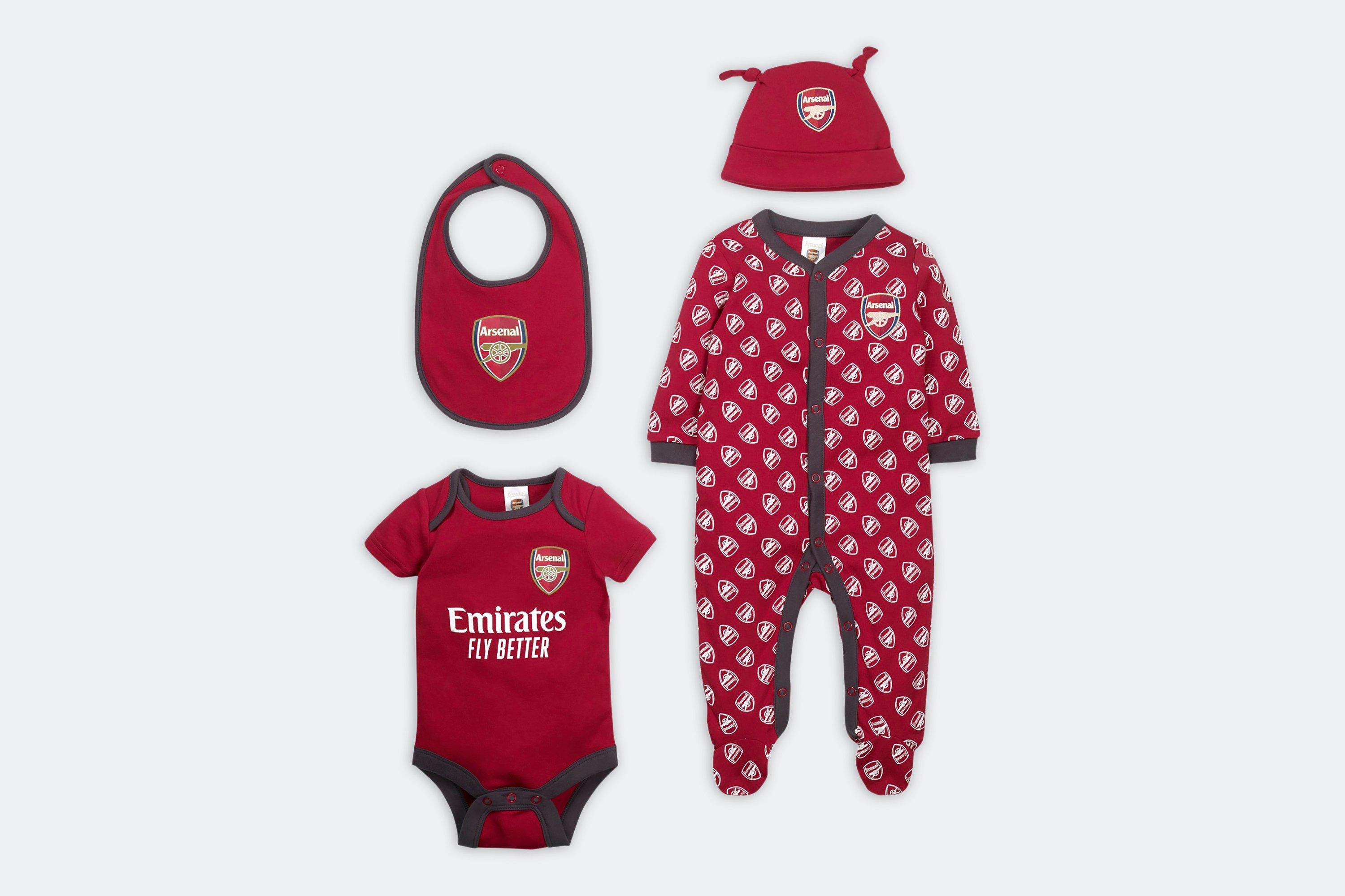 arsenal baby clothing