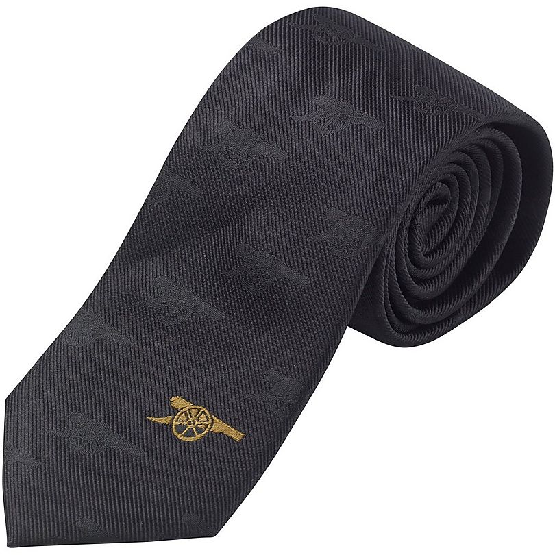 Arsenal Black Printed Tie