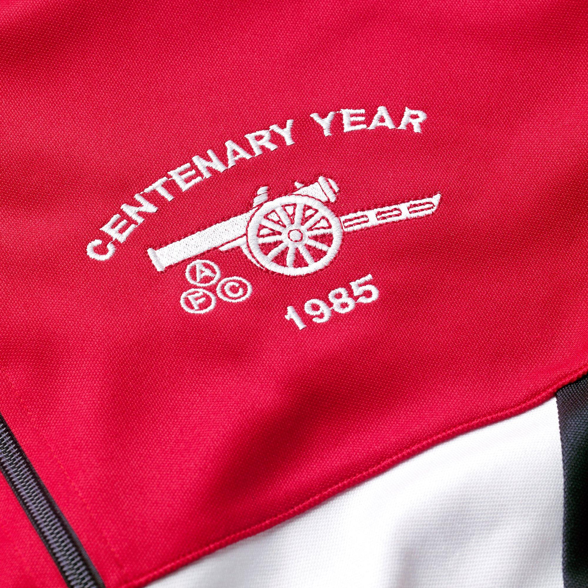 arsenal 1985 centenary shirt