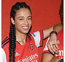 Arsenal Womens Rose Gold & Burgundy Strap Watch Arsenal Womens Rose Gold & Burgundy Strap Watch