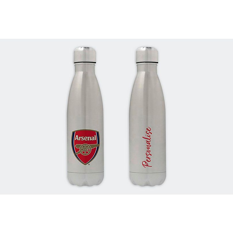 Arsenal Personalised Crest Water Bottle