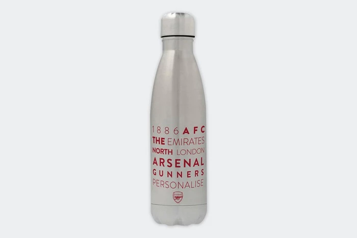Arsenal Personalised 1886 AFC Water Bottle