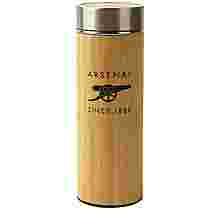 Arsenal Bamboo Thermos Flask