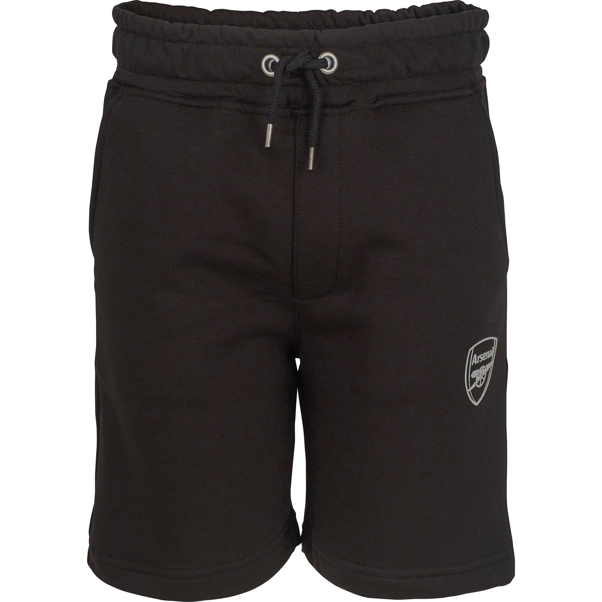 Arsenal Kids Essentials Black Shorts