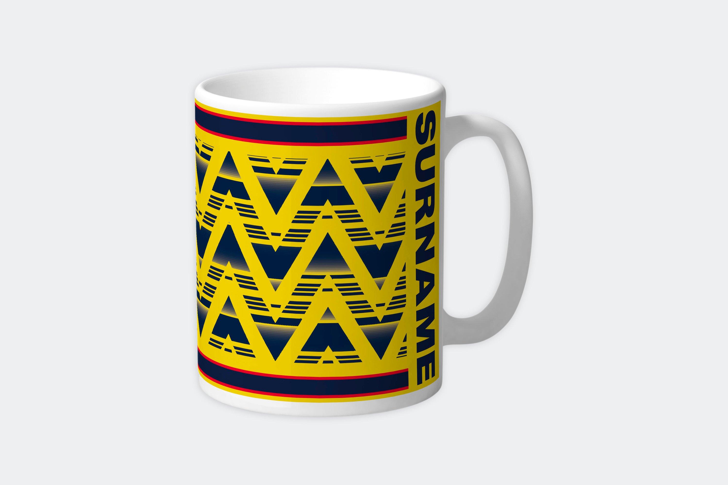 Arsenal Bruised Banana Personalised Mug