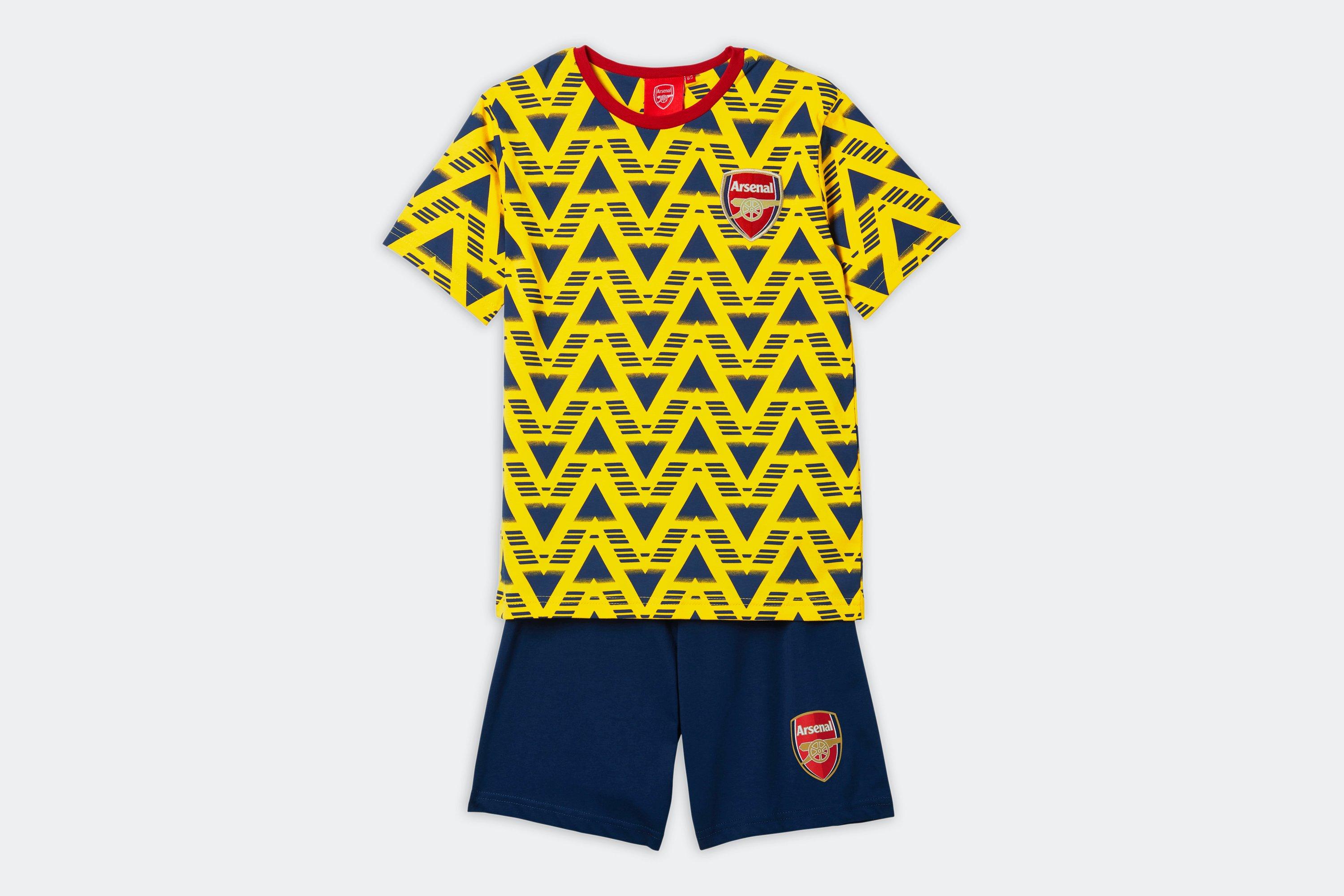 Arsenal Kids Bruised Banana Shorts Pyjama