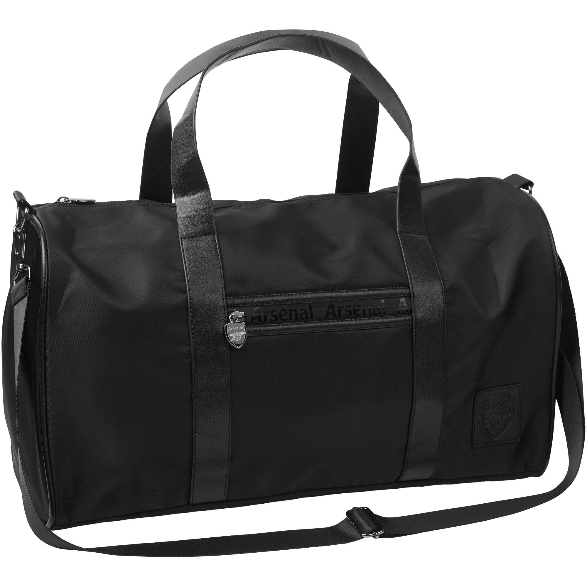 Arsenal Essentials Black Holdall Bag | Official Online Store