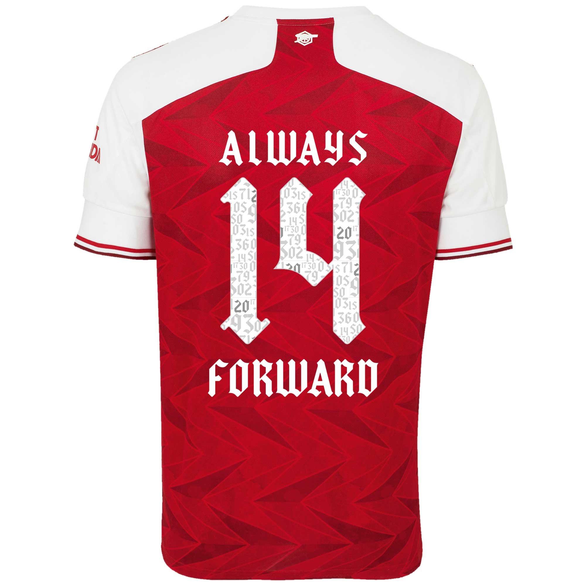 arsenal limited edition shirt