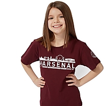 Arsenal Kids Since 1886 London Skyline T-Shirt