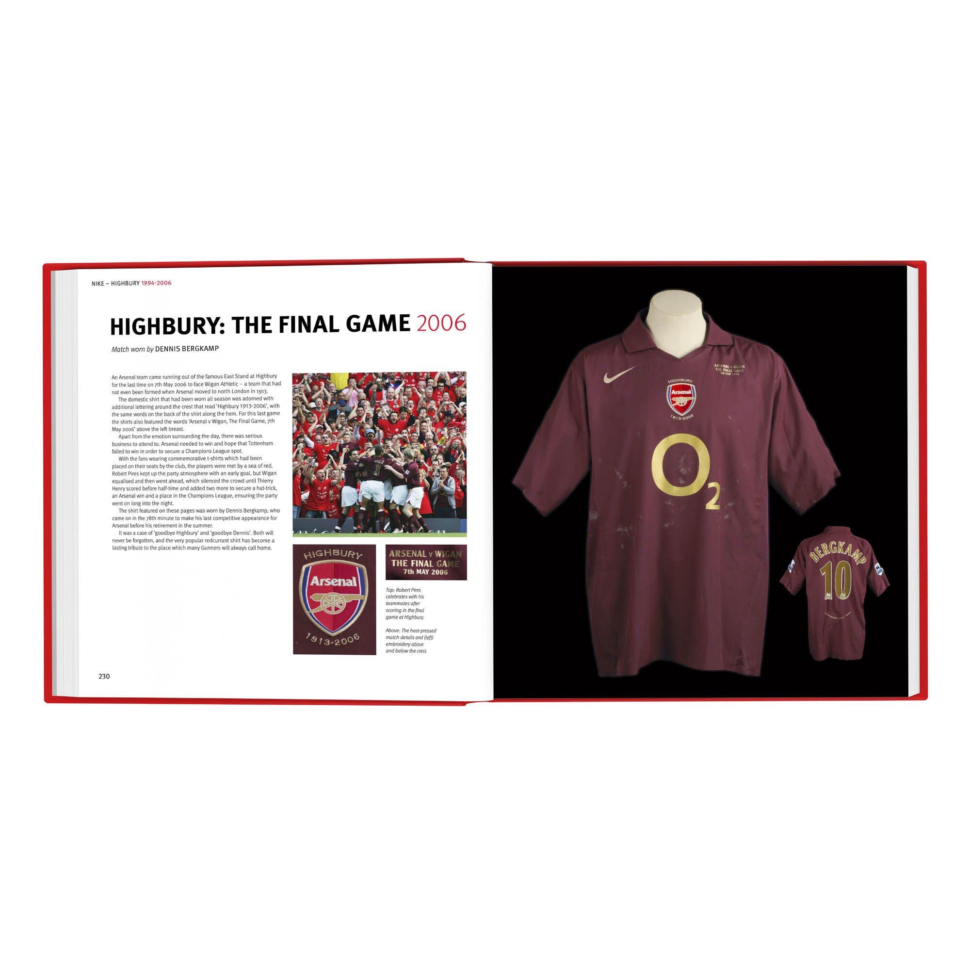The Arsenal Shirt - New Edition Book | Official Online Store