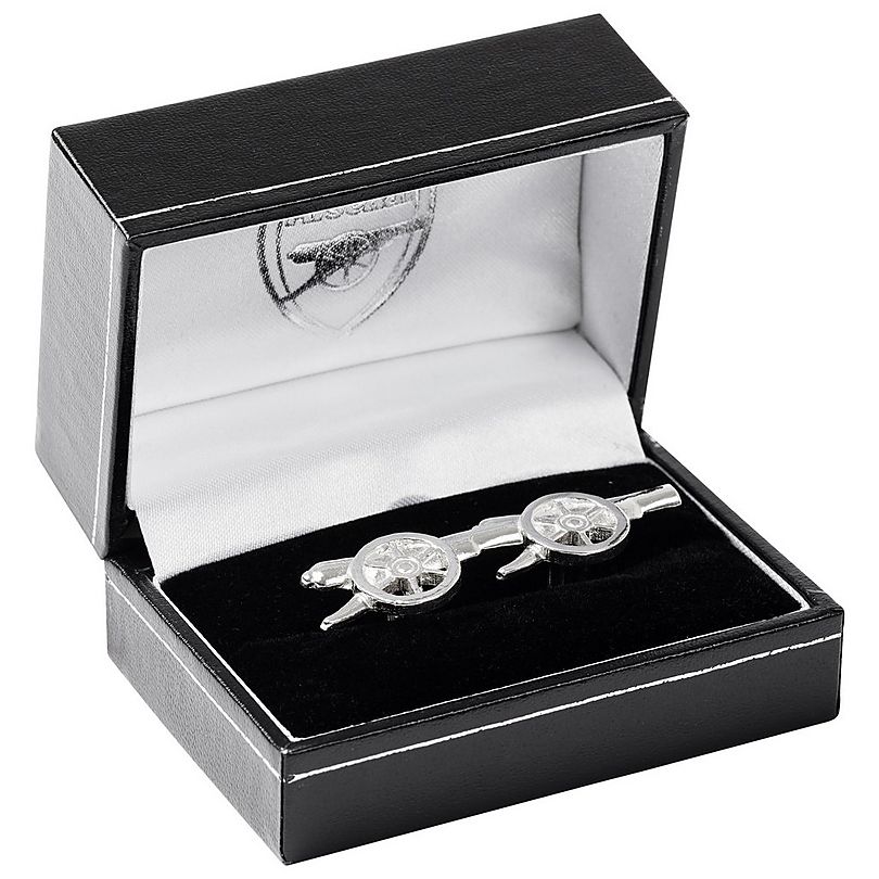 Arsenal Sterling Silver Cannon Cufflinks