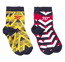 Arsenal Kids Retro Novelty Socks