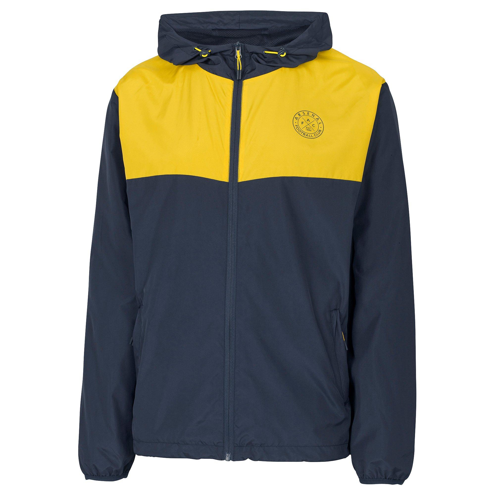 Arsenal Since 1886 Colour Block Shower Jacket Official Online Store