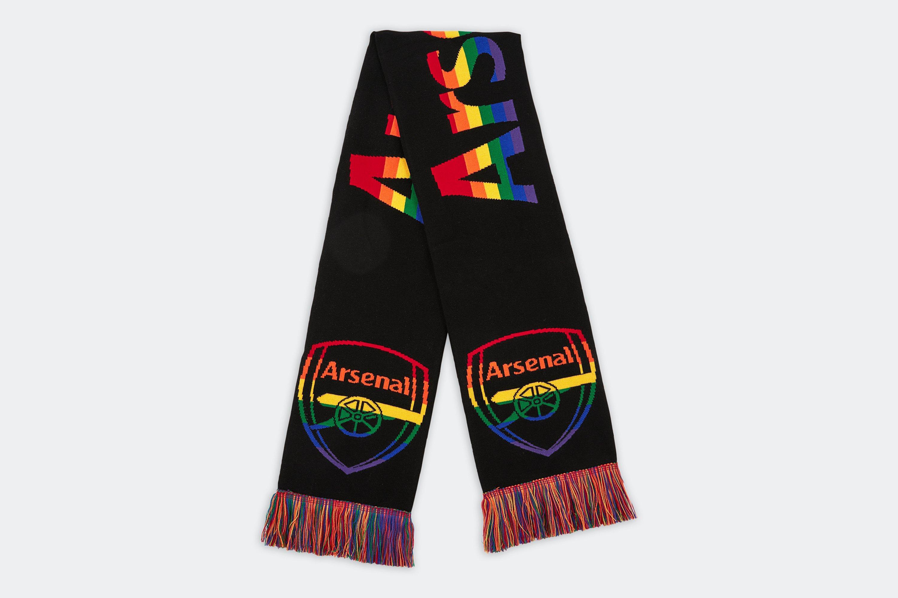 Arsenal Rainbow Scarf Official Online Store